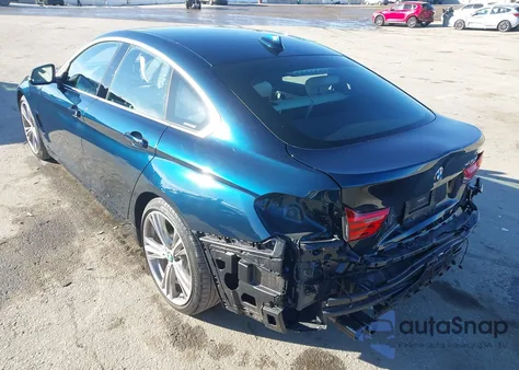 2017 BMW 430I Gran Coupe из США, поврежденный, VIN WBA4F7C37HG788614